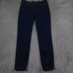 J Crew Jeans Womens 28‎ Blue Denim Skinny Preppy Modern Stretch